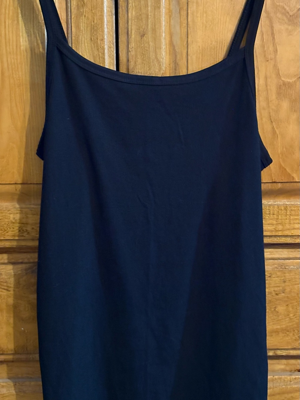 No Boundaries Black Slim Strap Tank Top XL